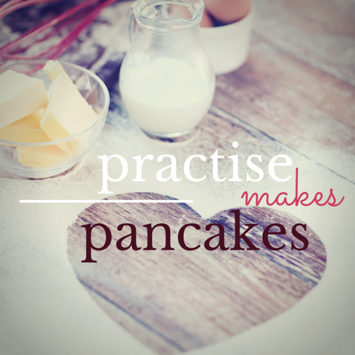 Gift Card – ‘Practise Makes Pancakes’