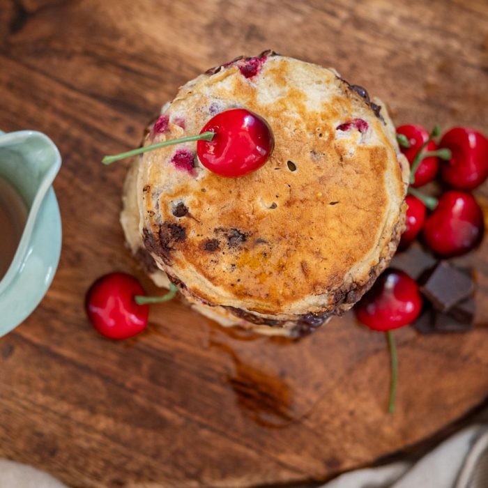 Cherry & Dark Chocolate American Style Pancake Mix - Image 3