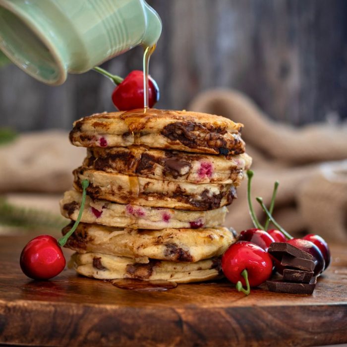 Cherry & Dark Chocolate American Style Pancake Mix - Image 2