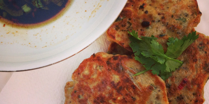 You are currently viewing Healthy Aubergine Pancakes