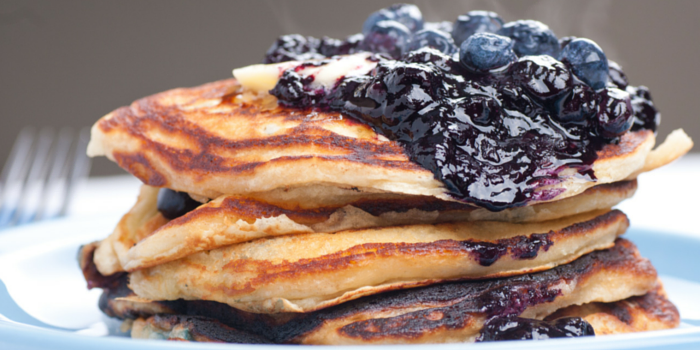 You are currently viewing Blueberry Pancakes