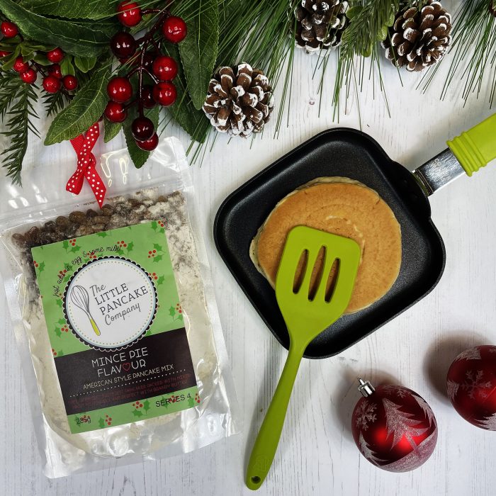 Pancake Gift Set with Green Mini Pan & Spatula