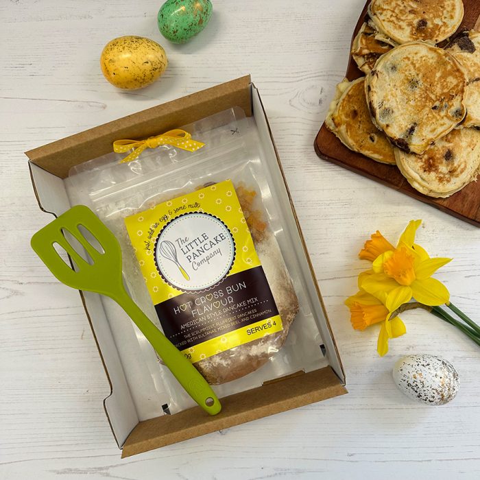 Easter Hot Cross Bun Pancake Mix & Mini Turner Gift Set - Image 2
