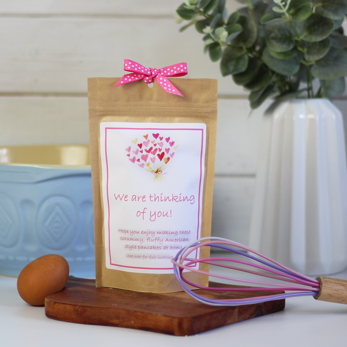 Personalised Bouquet Themed Triple Chocolate Chip Pancake Mix