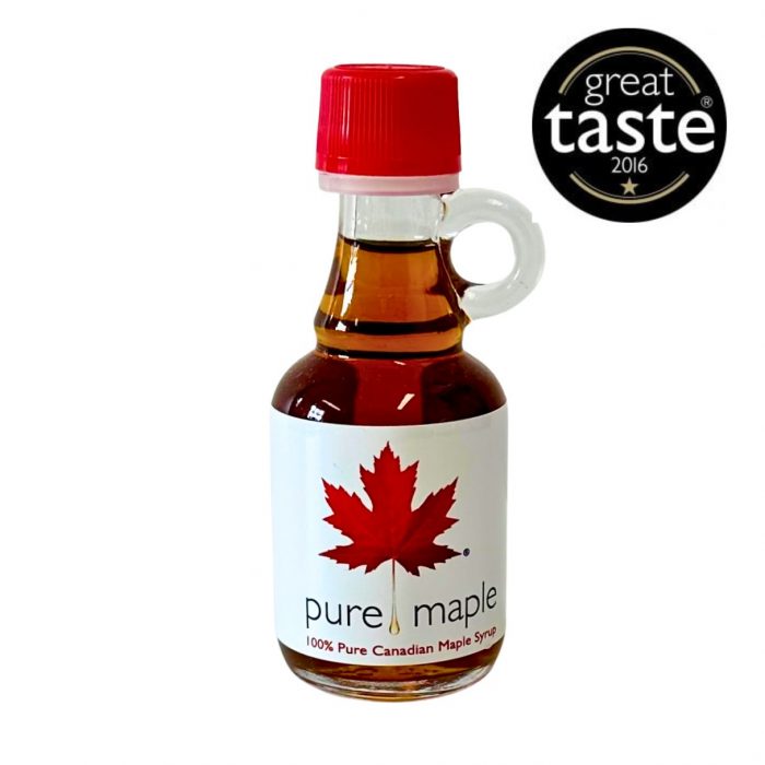 Miniature Bottle of Canadian Amber Rich Pure Maple Syrup – 40ml
