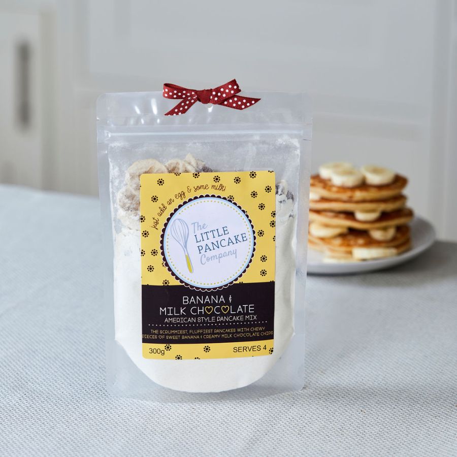 Pancake Lovers Gift Hamper - 4 Gourmet Pancake Mixes and a Whisk - Image 12