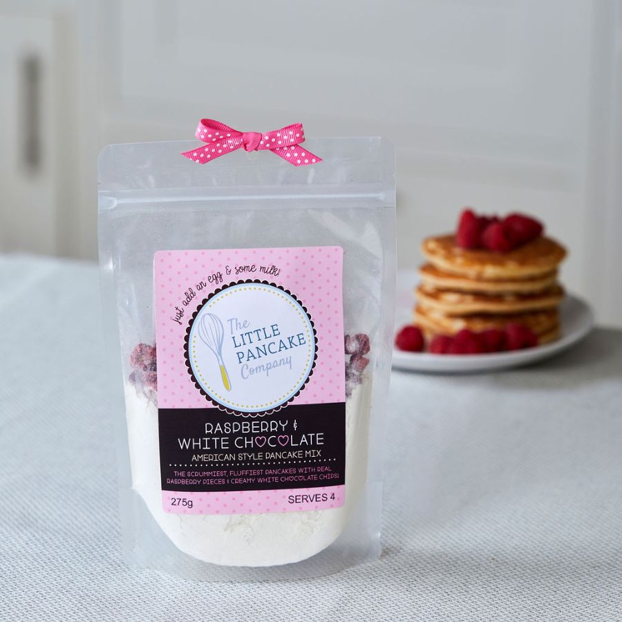 Pancake Lovers Gift Hamper - 4 Gourmet Pancake Mixes and a Whisk - Image 9