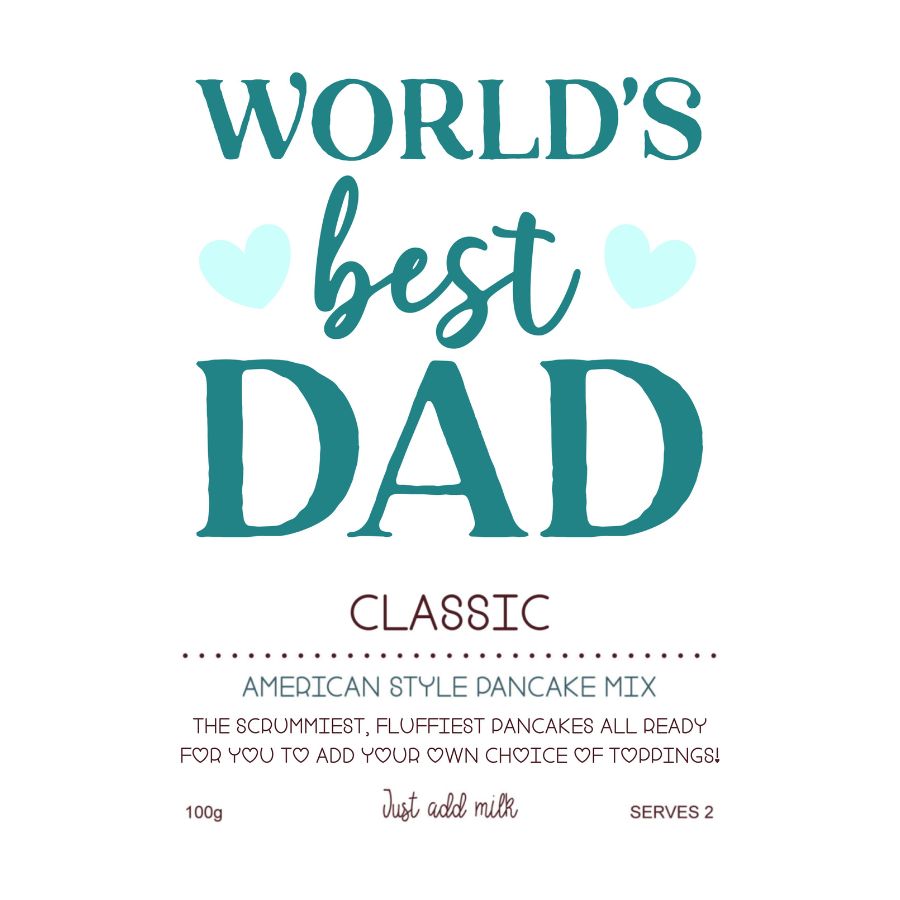 World's Best Dad Pancake Mix and Mug Gift Set with Maple Syrup and Coffee - Image 7
